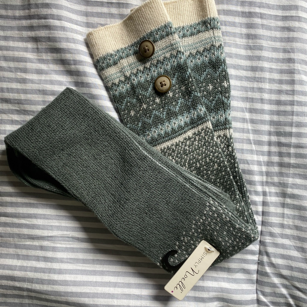Button Boot Socks
